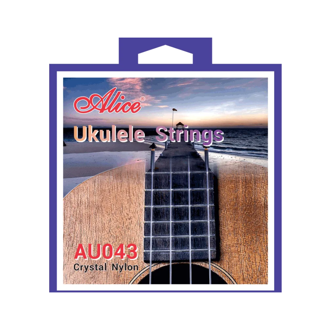 Cuerdas Alice Para Ukelele Soprano Nylon Crystal AU043