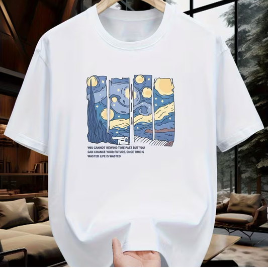 Camisa Diseño "La Noche Estrellada"