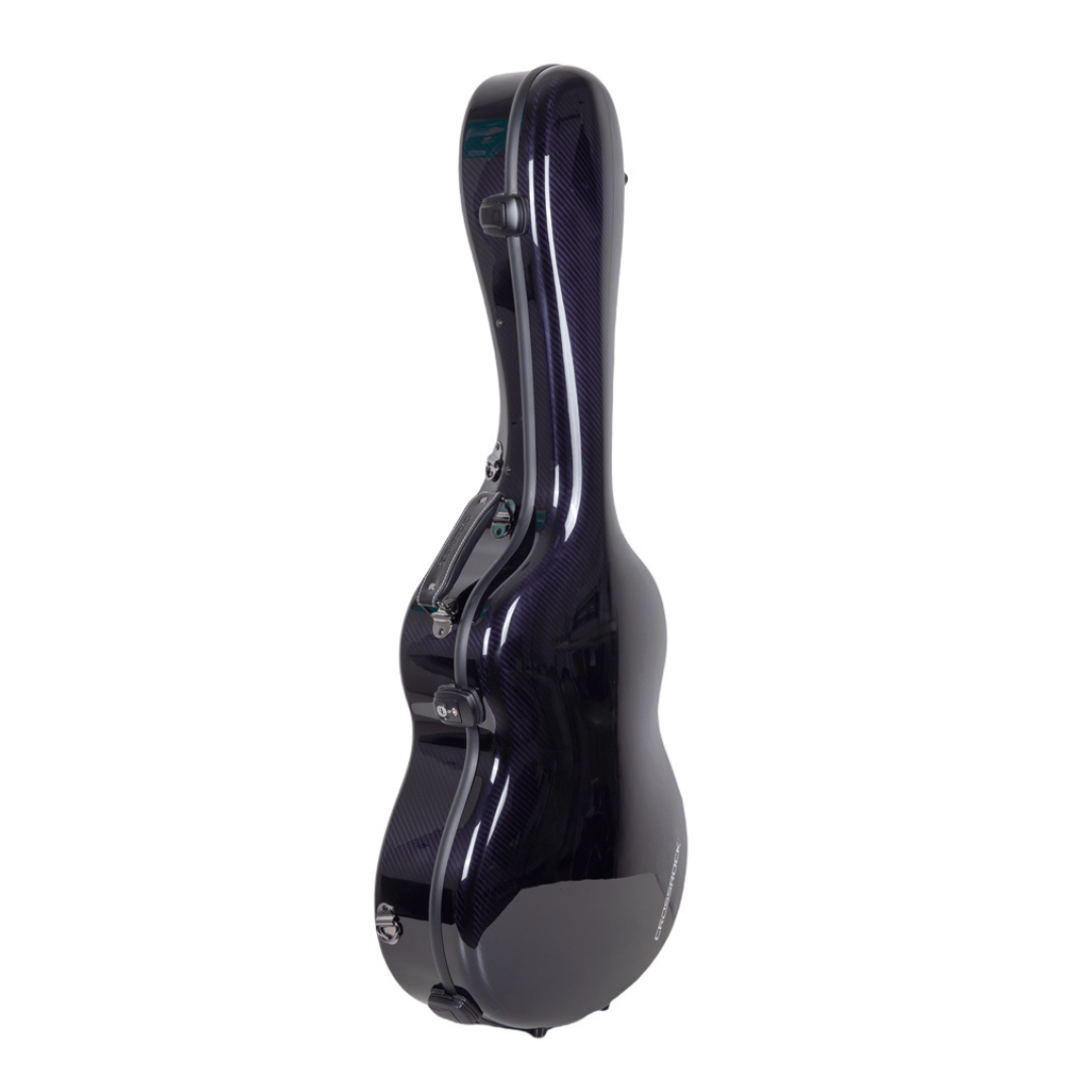 Estuche Crossrock Air Carbon Guitarra Clásica Morado
