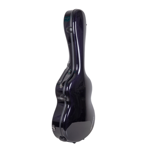 Estuche Crossrock Air Carbon Guitarra Clásica Morado