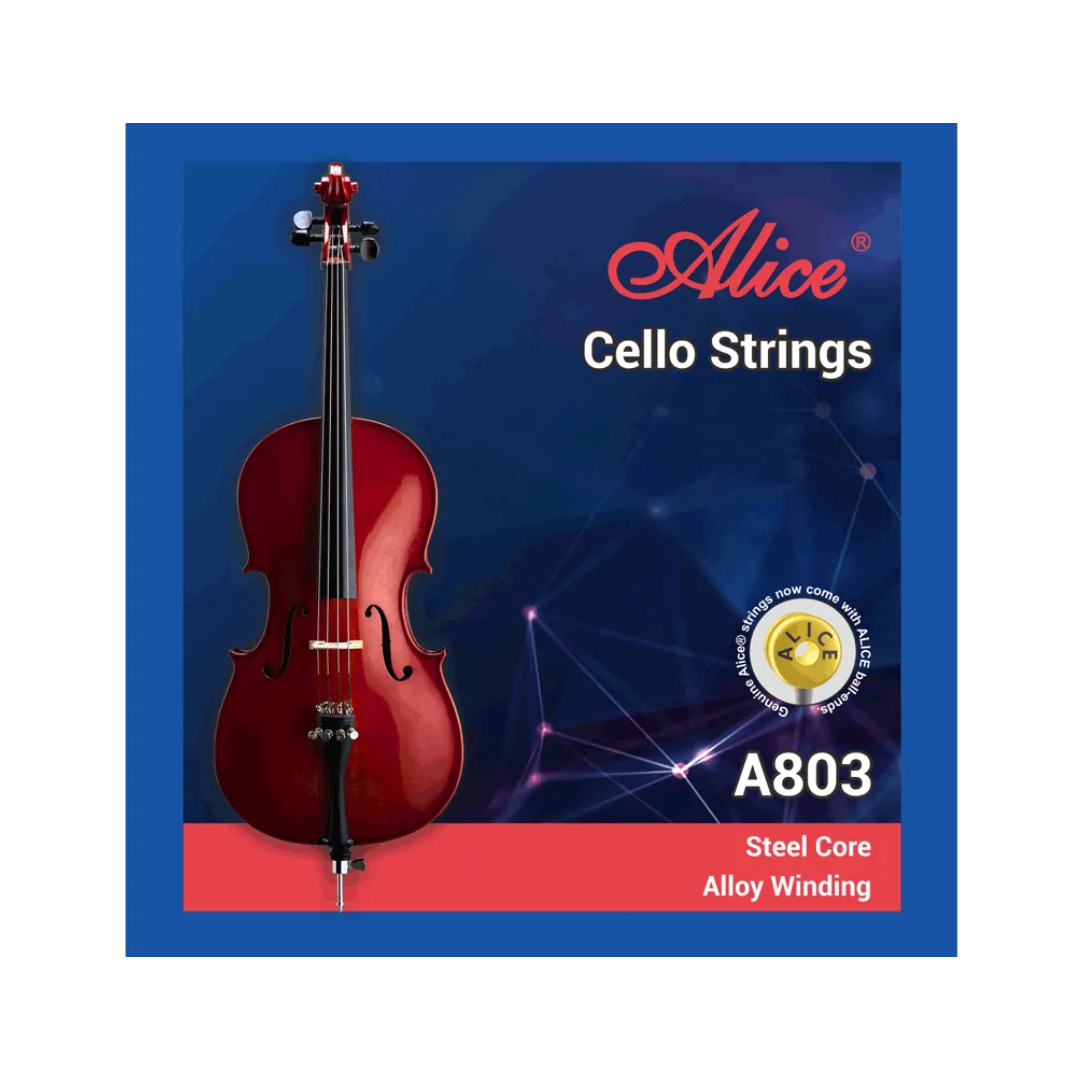 Cuerdas Alice Para Chelo 4/4 A803