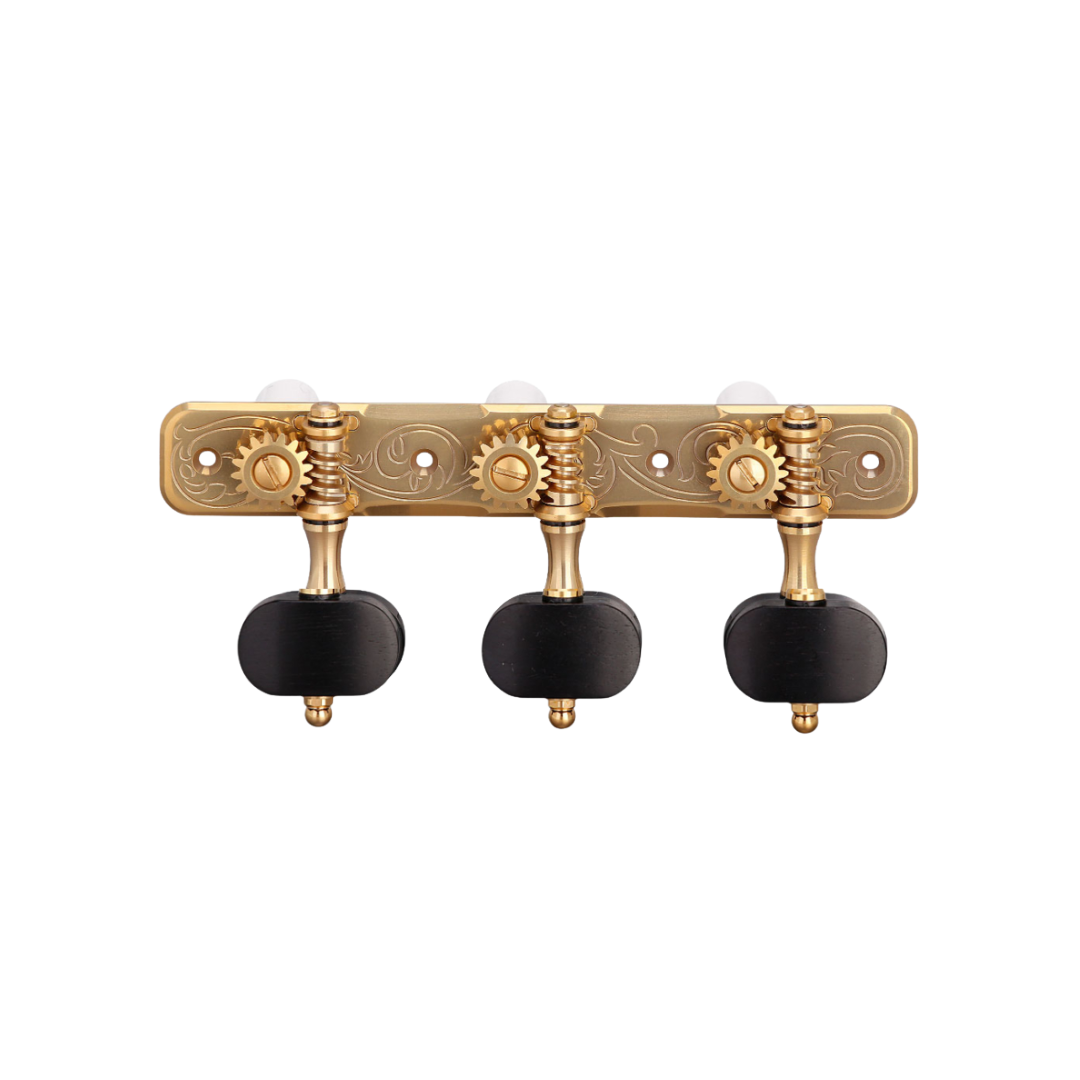 Gotoh 35AR510AMXG Maquinaria Con Baleros Para Guitarra Clásica Dorada 1:16