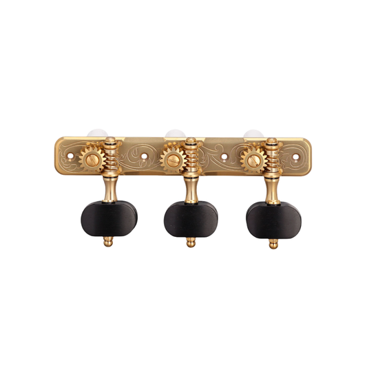 Maquinaria Con Baleros Para Guitarra Clásica Gotoh Dorada 35AR510AM XG 1:16