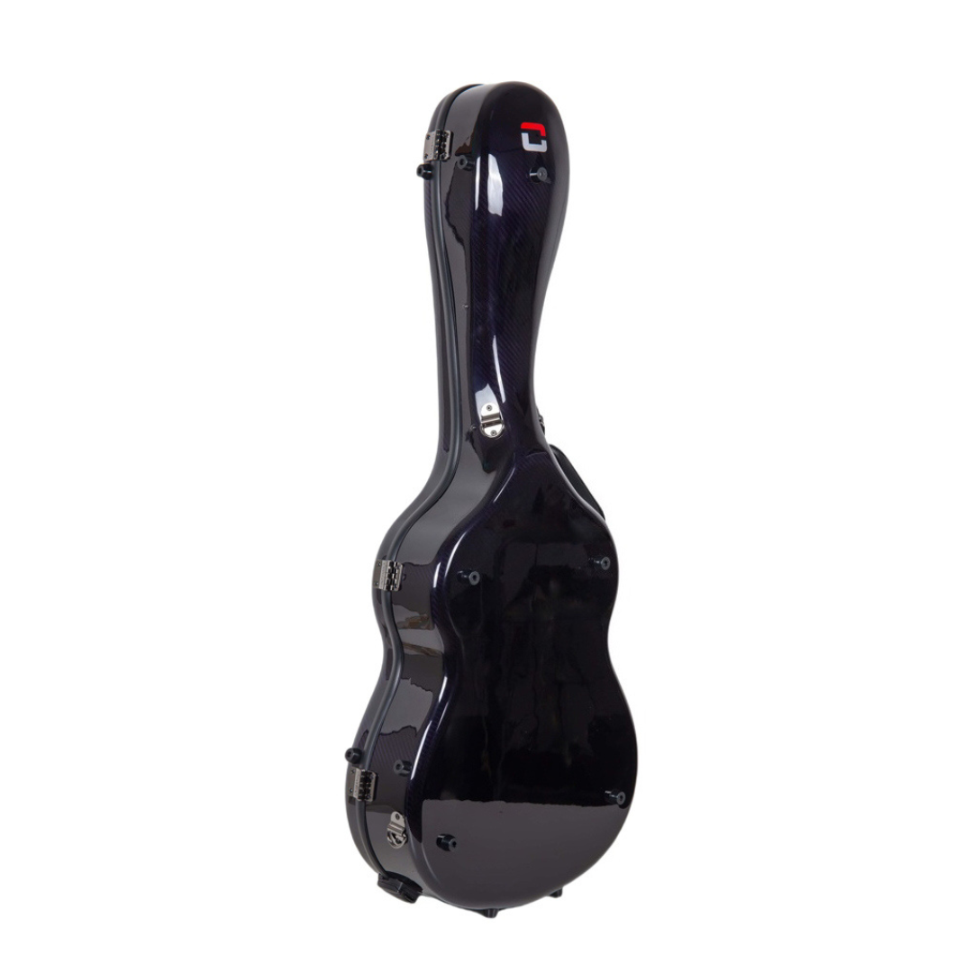 Estuche Crossrock Air Carbon Guitarra Clásica Morado