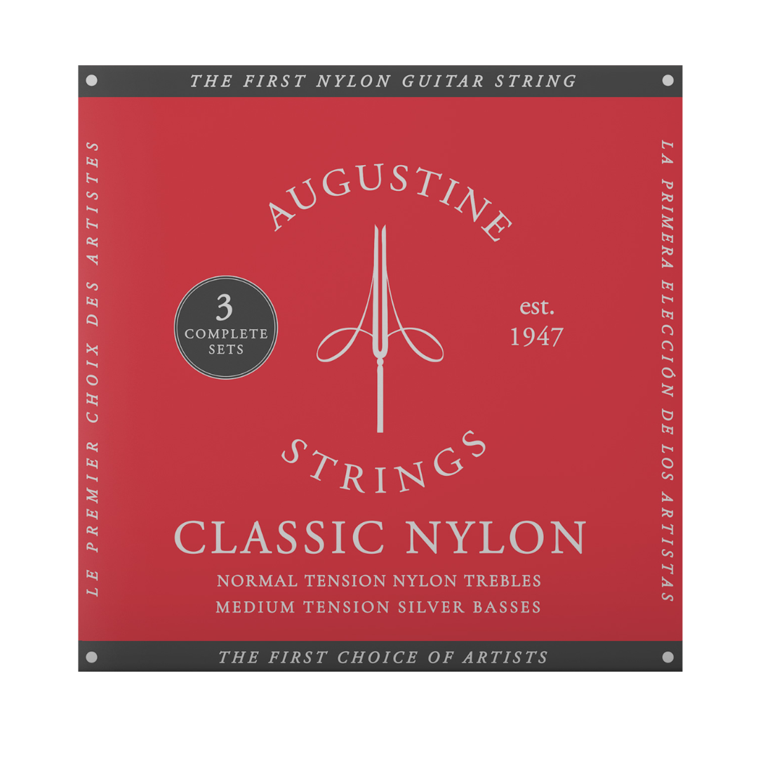 3 Pack Augustine Classic Red Tensión Normal
