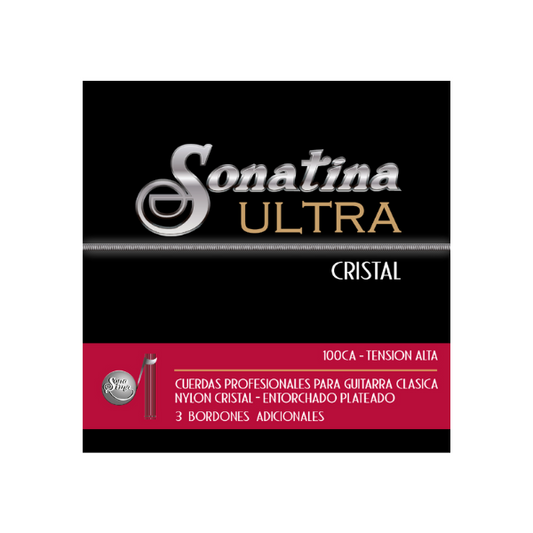 Sonatina Ultra Cristal Tensión Alta  + 3 Bajos Extra