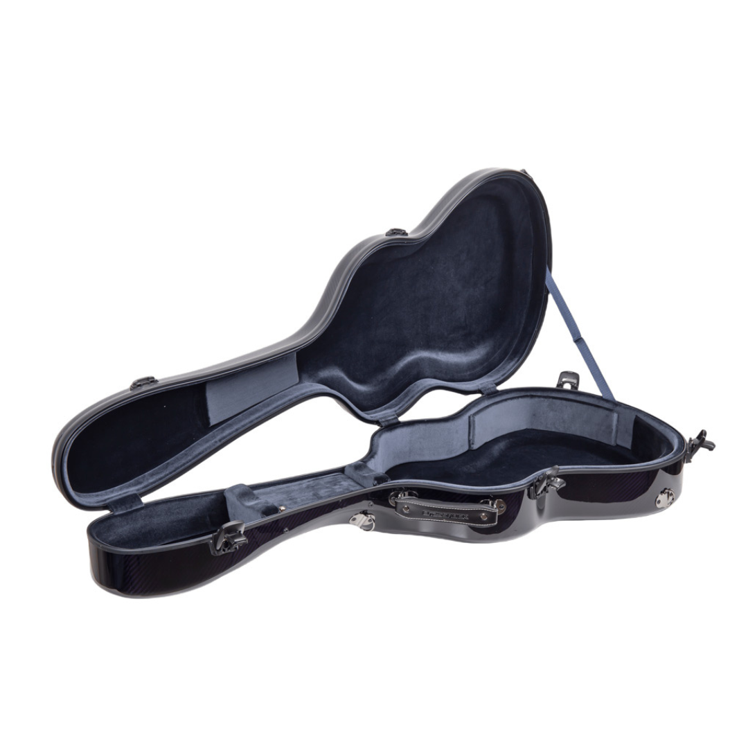 Estuche Crossrock Air Carbon Guitarra Clásica Morado