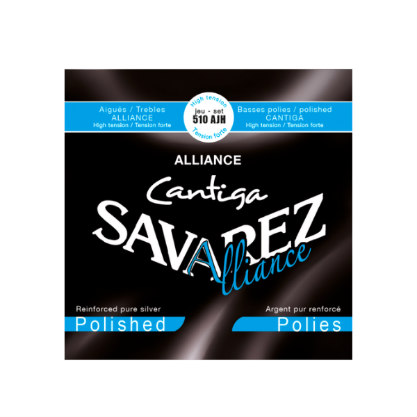Savarez Corde per Chitarra Nylon Cristal Cantiga Alta Tensione 510CJ Savarez Corde per Chitarra Nylon Cristal Cantiga Alta Tensione 510CJ