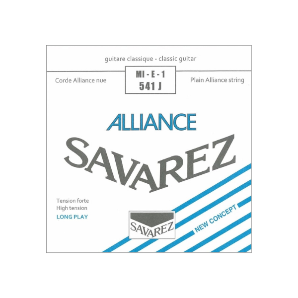 Savarez 541J E1 MI Primera Cuerda Suelta Nylon Tensión Alta
