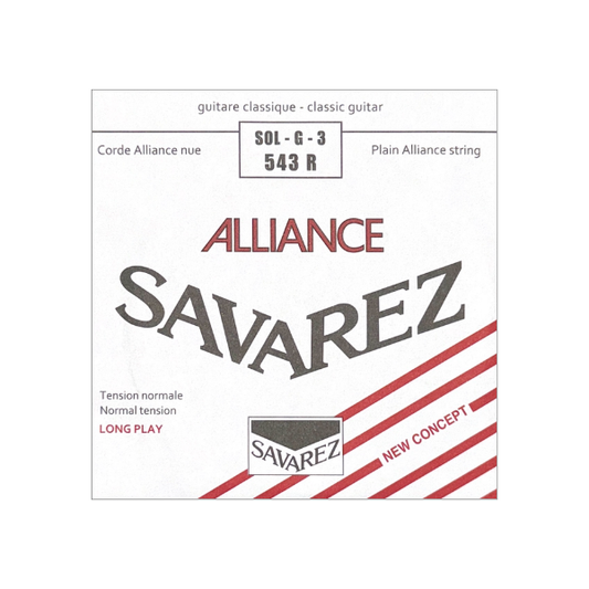 Savarez 543R G3 SOL Tercera Cuerda Suelta Carbon Tensión Normal