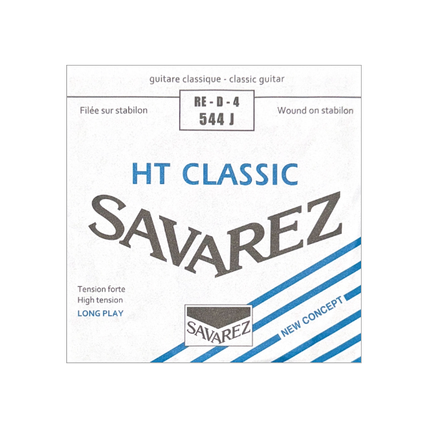 Savarez 544J D4 RE Cuarta Cuerda Suelta Nylon Tensión Alta