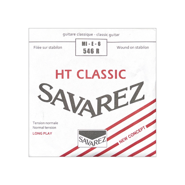 Savarez 546R E6 MI Sexta Cuerda Suelta Nylon Tension Normal