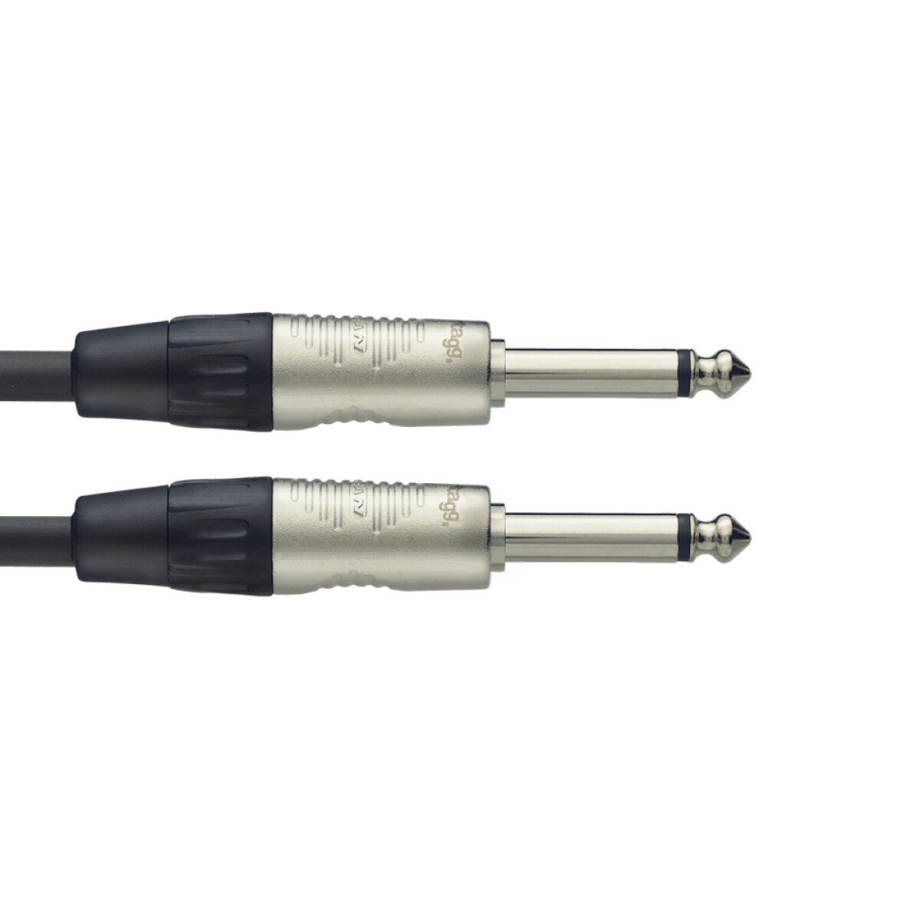 Cable profesional para instrumento Stagg Plug/Plug- Recto/Recto 3 Metros NGC3R