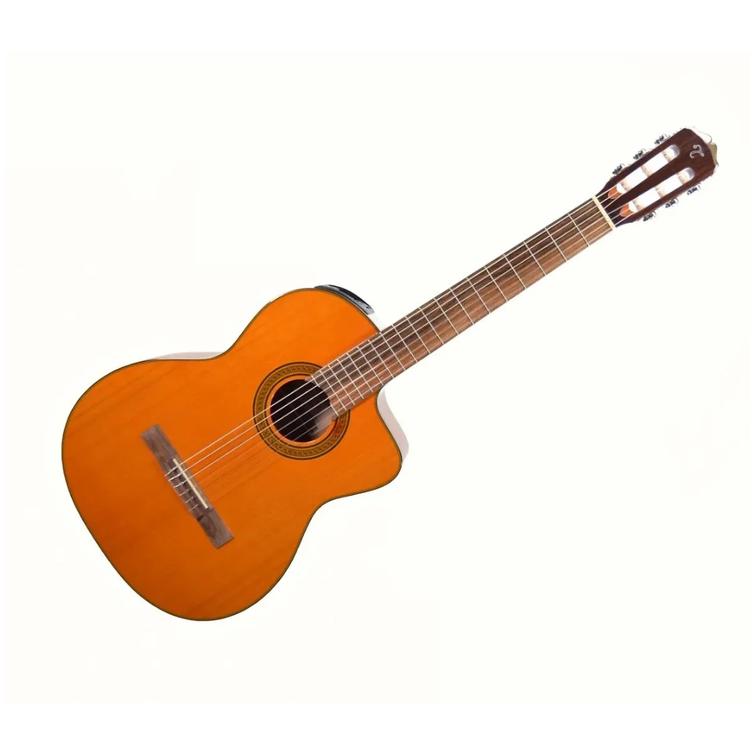 Takamine Guitarra Electroacústica de Cuerdas de Nylon GC1CE NAT