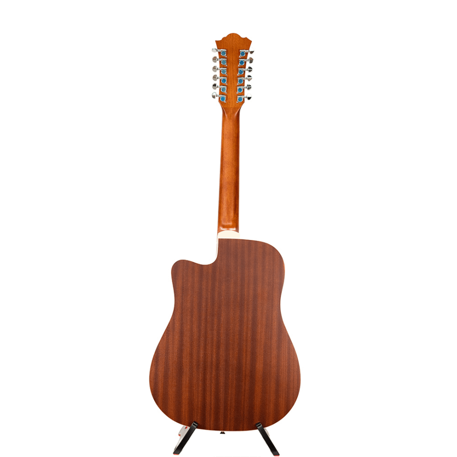 Guitarra Docerola Acústica Campero Caobilla Abeto Mástil Reforzado Acabado Natural Modelo C-DOC-1CN