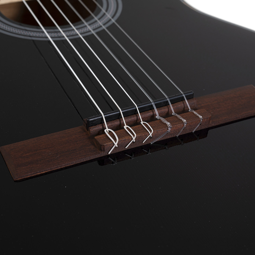 Guitarra Electroacústica GEWA Tapa de Cedro Negra