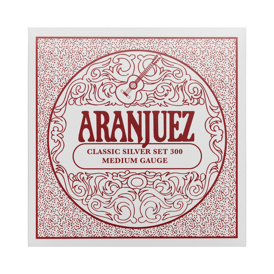 Aranjuez Set 300 Cuerdas Para Guitarra Clásica Tensión Media
