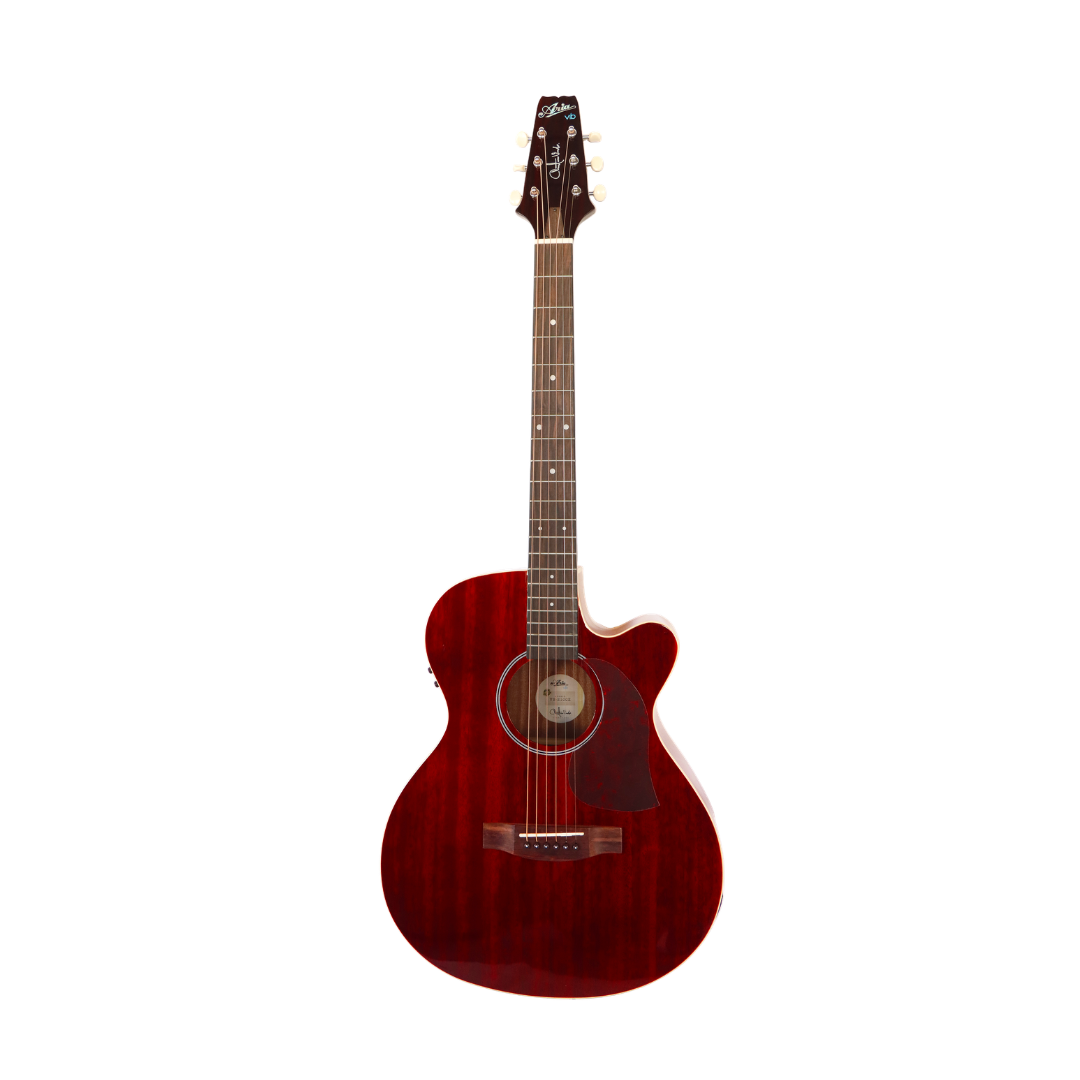 Aria Guitarra Electroacústica de Cuerdas de Metal VB-210CE MH