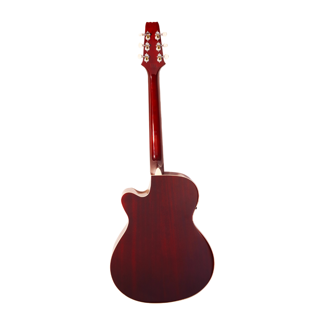 Aria Guitarra Electroacústica de Cuerdas de Metal VB-210CE MH