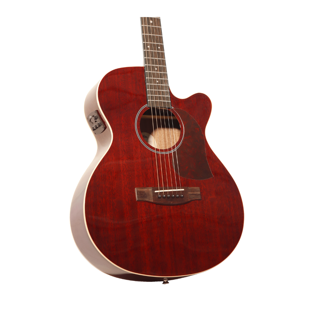 Aria Guitarra Electroacústica de Cuerdas de Metal VB-210CE MH
