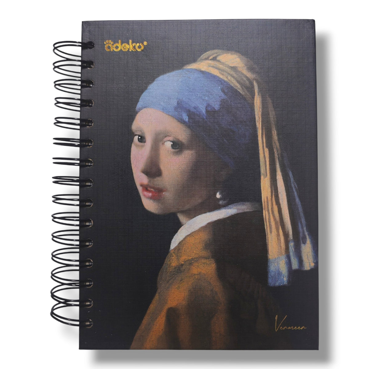 Libreta Espiral Diseño Pinturas Marca Adeko 200 Hojas