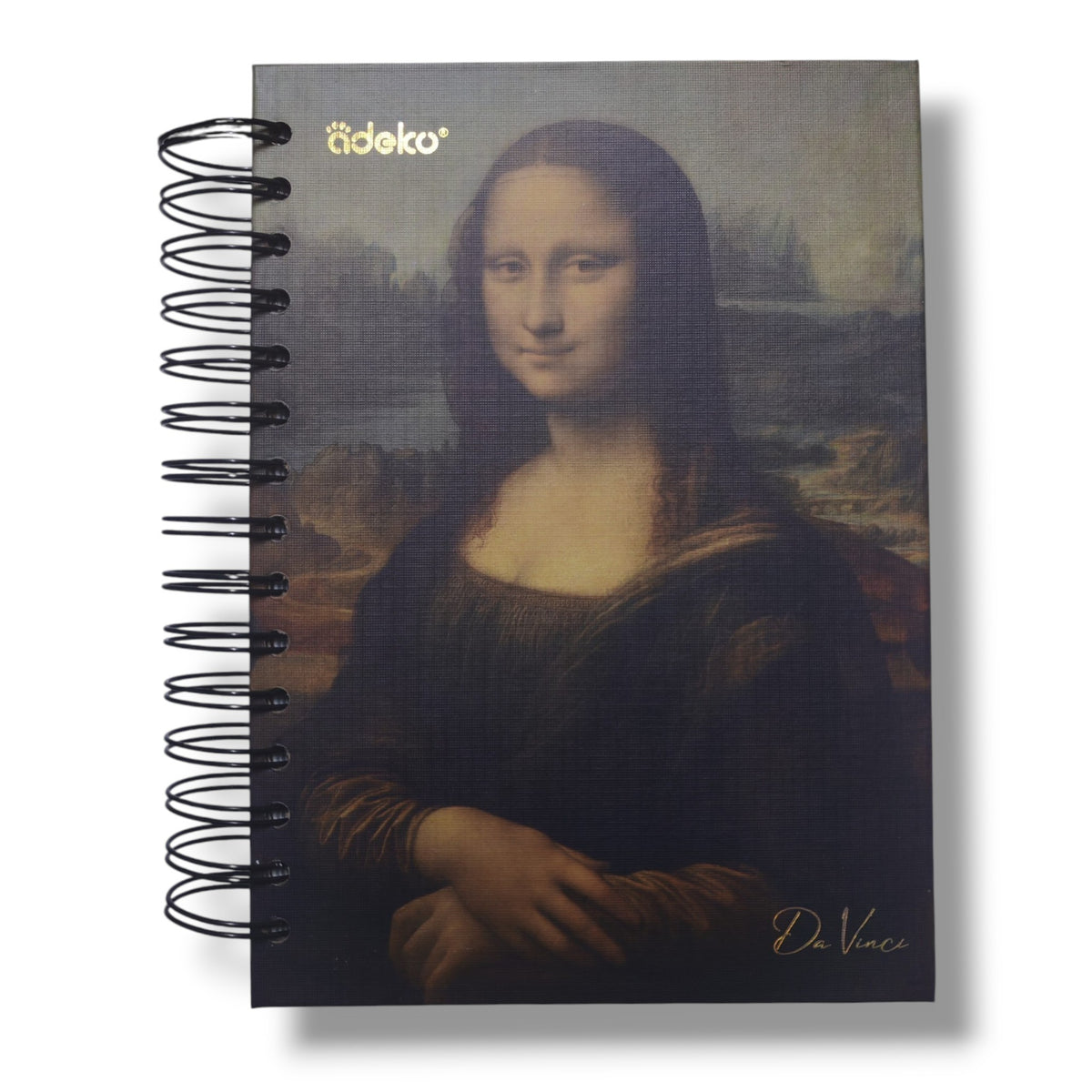 Libreta Espiral Diseño Pinturas Marca Adeko 200 Hojas