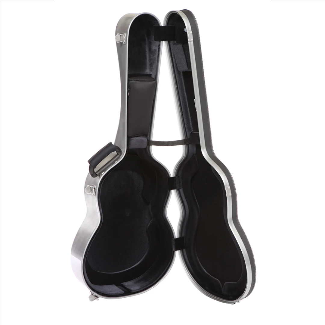 Estuche BAM de Piel Para Guitarra Clásica L'etoile Hightech Negro