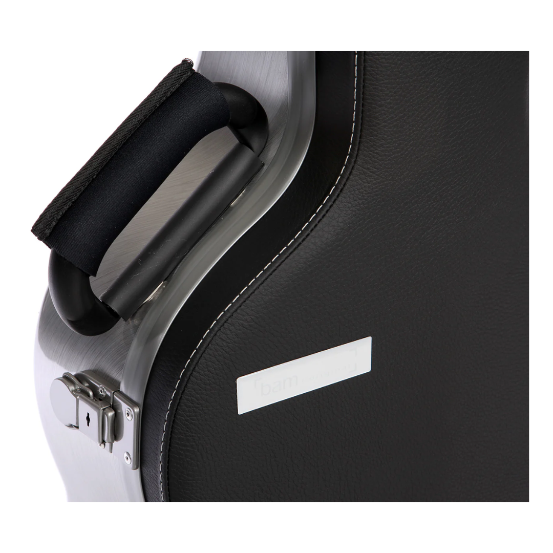 Estuche BAM de Piel Para Guitarra Clásica L'etoile Hightech Negro