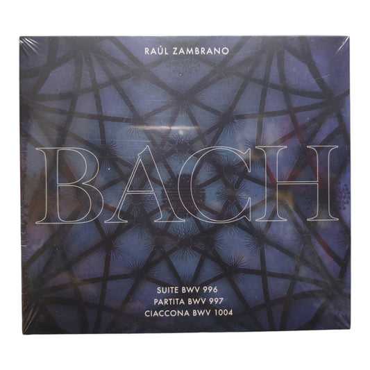 CD Disco Compacto "BACH" de Raúl Zambrano