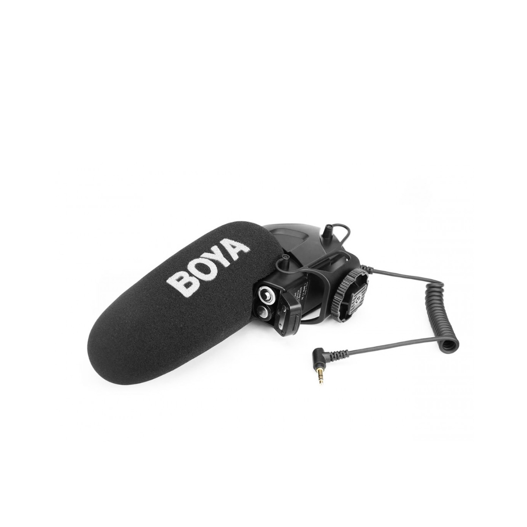 Micrófono Shotgun Para Cámara Boya BY-BM3031