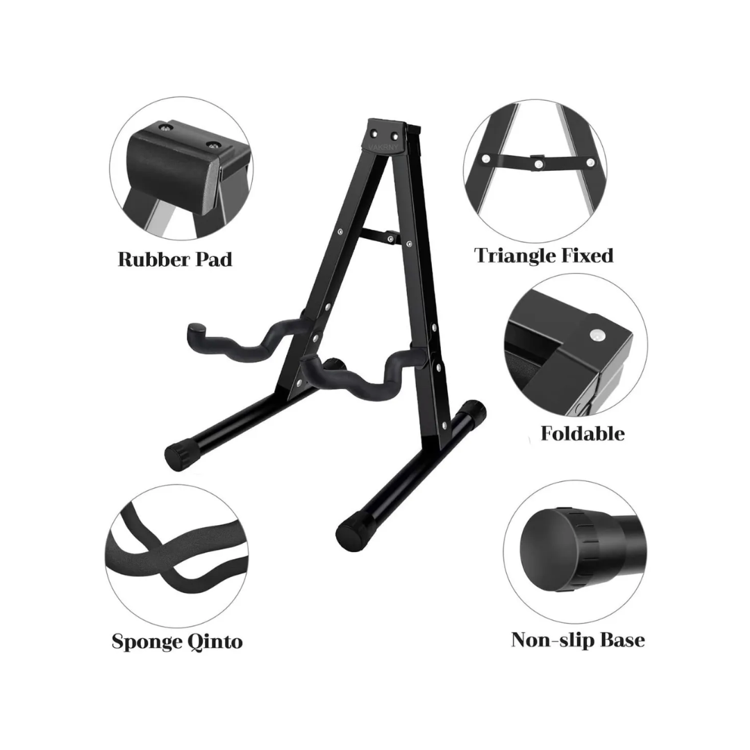 Base Soporte Plegable Para Guitarra o Bajo