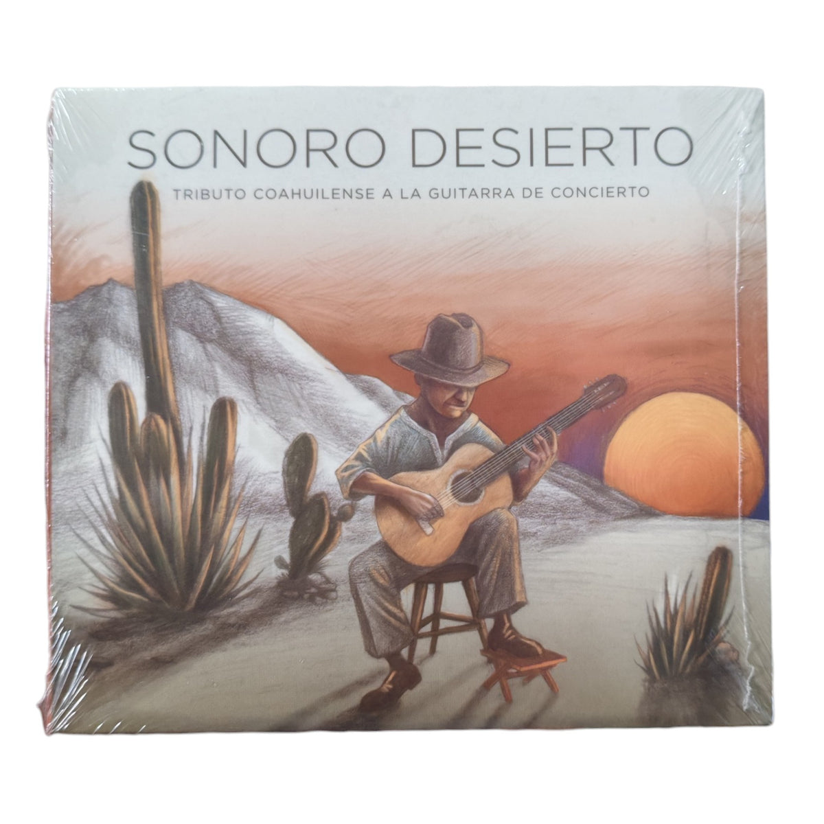 CD Disco Compacto "Sonoro Desierto Tributo Coahuilense a la Guitarra de Concierto"