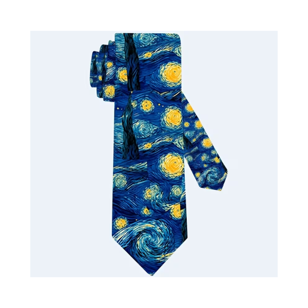Corbata Noche Estrellada Van Gogh