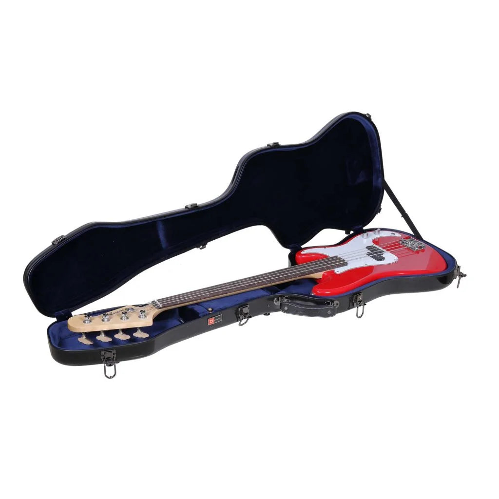Crossrock Estuche Para Bajo Eléctrico Fender Precisión Bass de Fibra de Vidrio