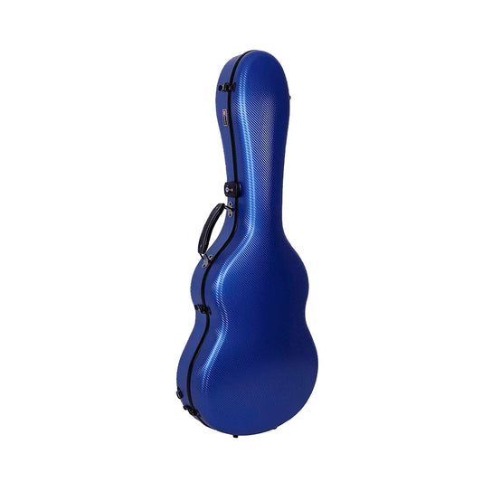 Estuche Crossrock Polycarbon color Azul para Guitarra Clásica