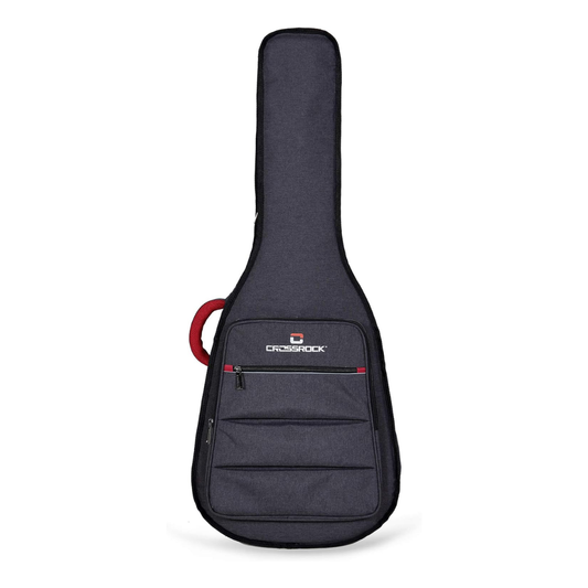 Crossrock CRSG107DGR Funda Gig Bag Para Guitarra Acústica Dreadnought Metro Standard Series