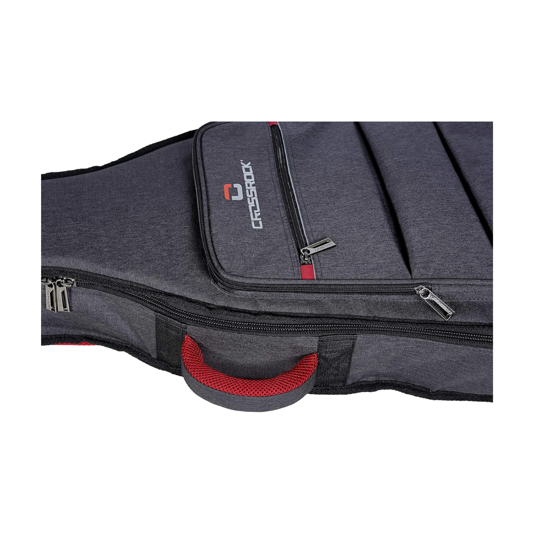 Crossrock CRSG107DGR Funda Gig Bag Para Guitarra Acústica Dreadnought Metro Standard Series
