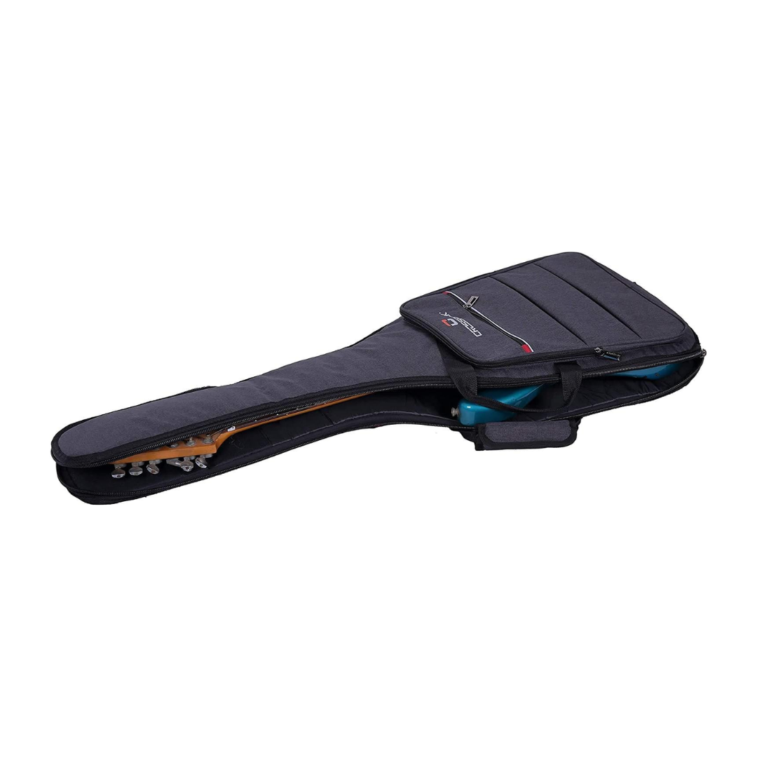 Crossrock CRSG107EGR Funda Gig Bag Para Guitarra Eléctrica Metro Standard Series