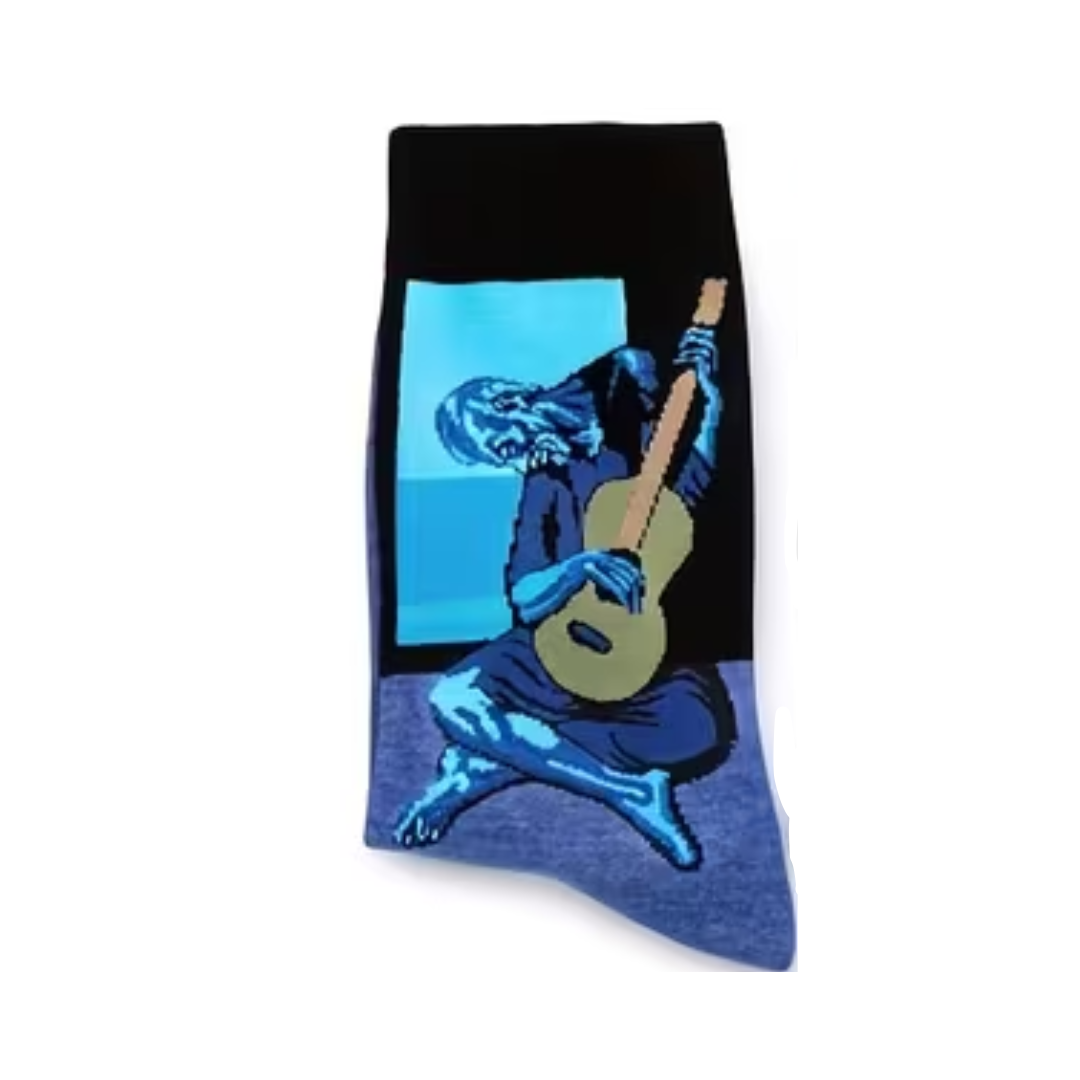 Calcetas Diseño "El Viejo Guitarrista"