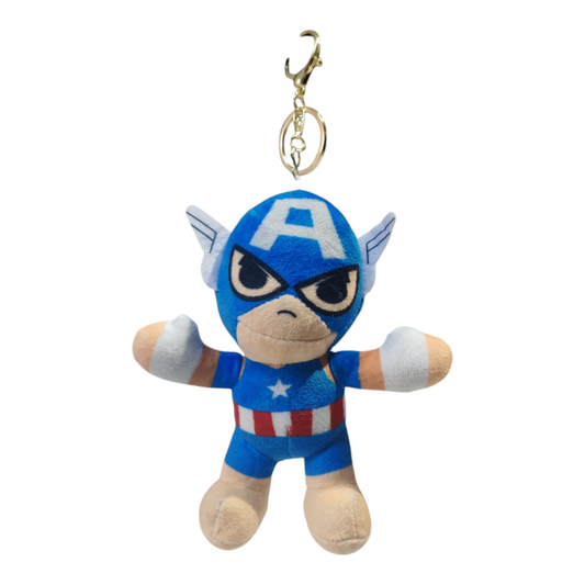 Capitán América Mini Peluche Llavero