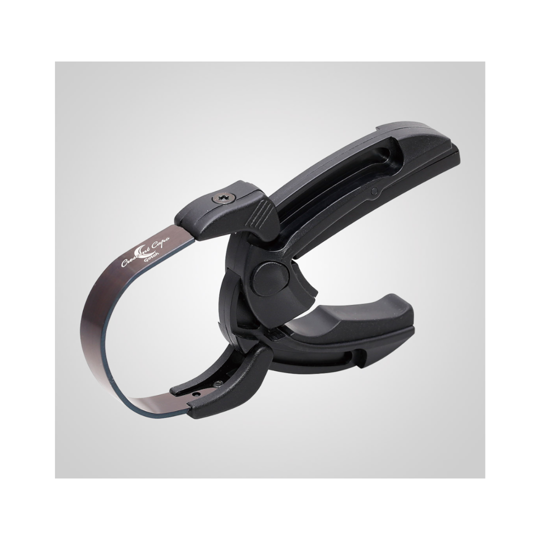 Gotoh CC-01B Capo Para Guitarra Acústica o Eléctrica Crescent Capo