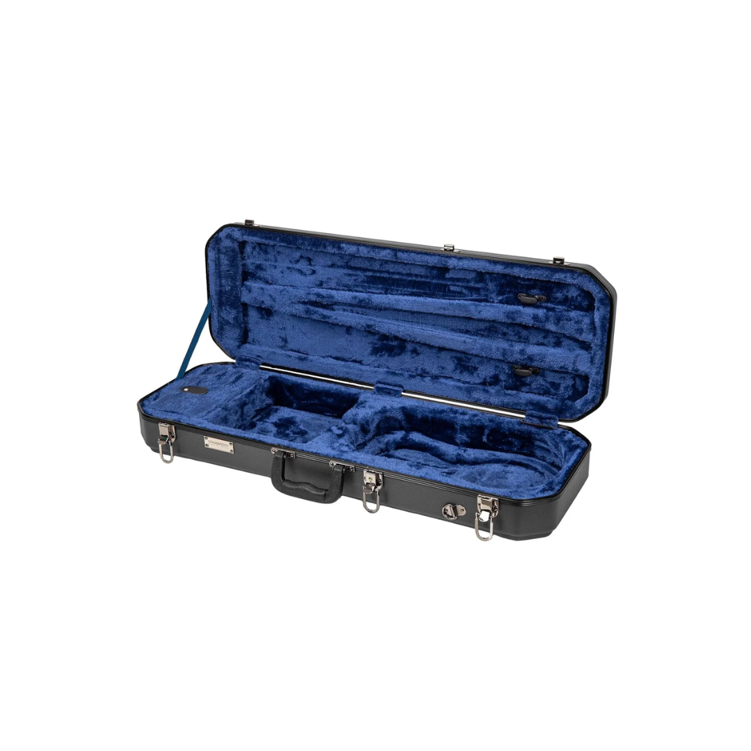 Estuche para Violín Crossrock ABS Negro