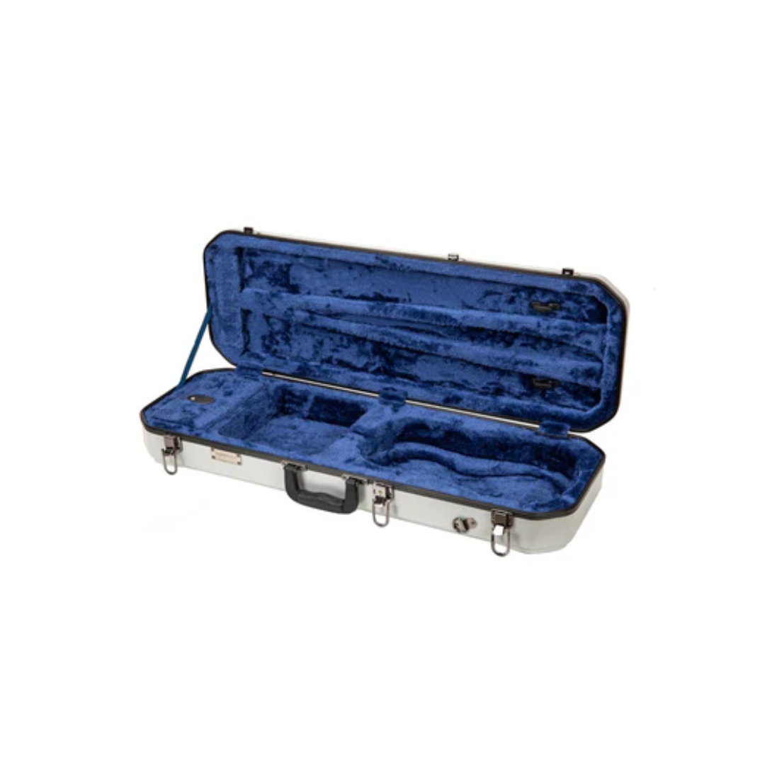 Estuche para Violín Crossrock ABS Plata