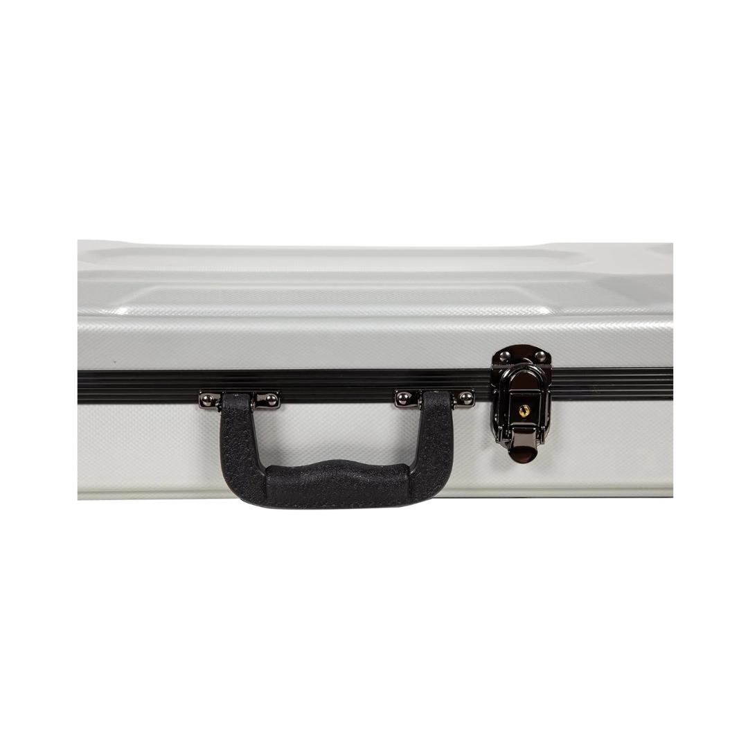 Estuche para Violín Crossrock ABS Plata