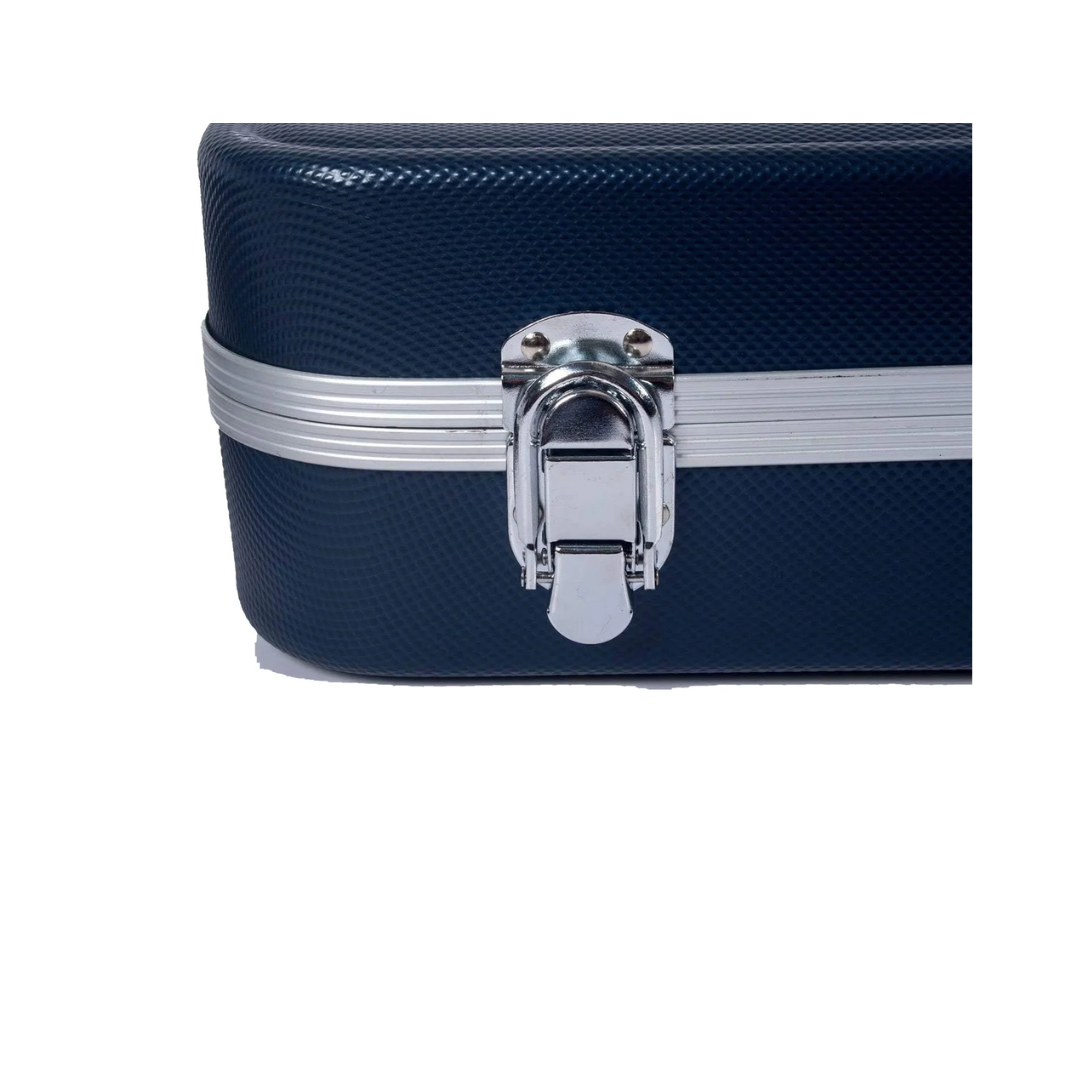 Estuche Para Violín Crossrock ABS Shaped Azul