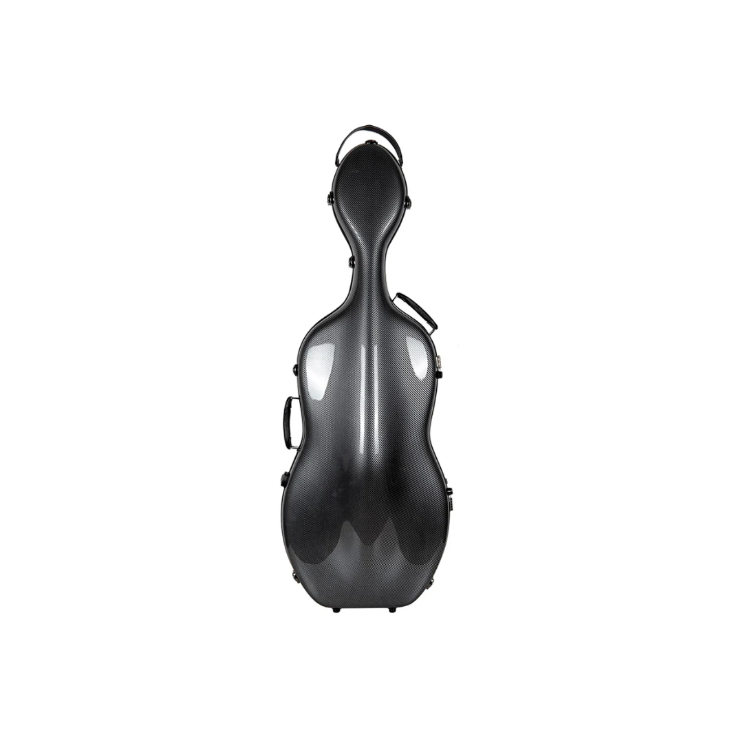 Estuche Para Cello Crossrock Ultralight Carbon Negro