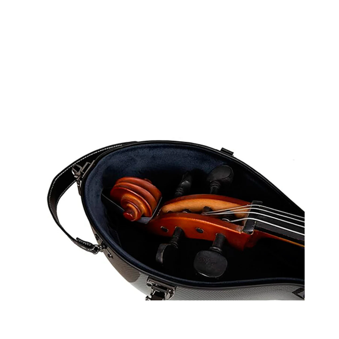 Estuche Para Cello Crossrock Ultralight Carbon Negro