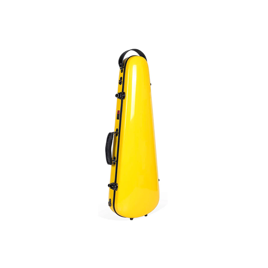 Estuche Para Violín Crossrock Fibra de Vidrio Amarillo