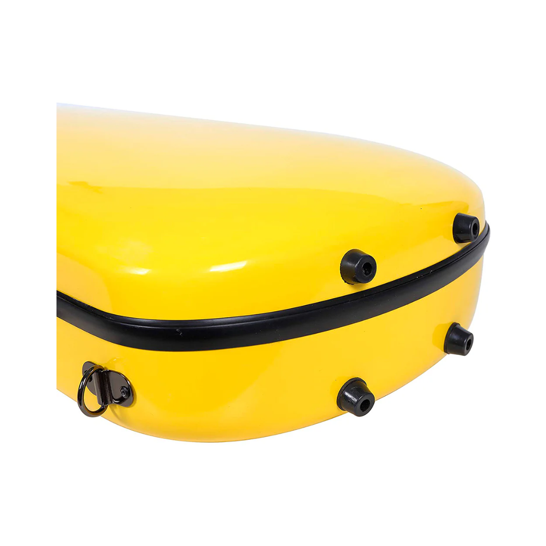 Estuche Para Violín Crossrock Fibra de Vidrio Amarillo