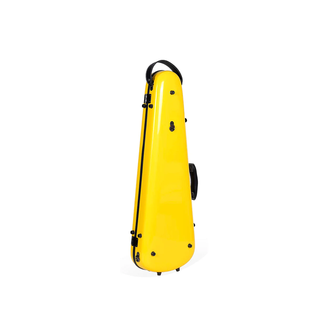 Estuche Para Violín Crossrock Fibra de Vidrio Amarillo